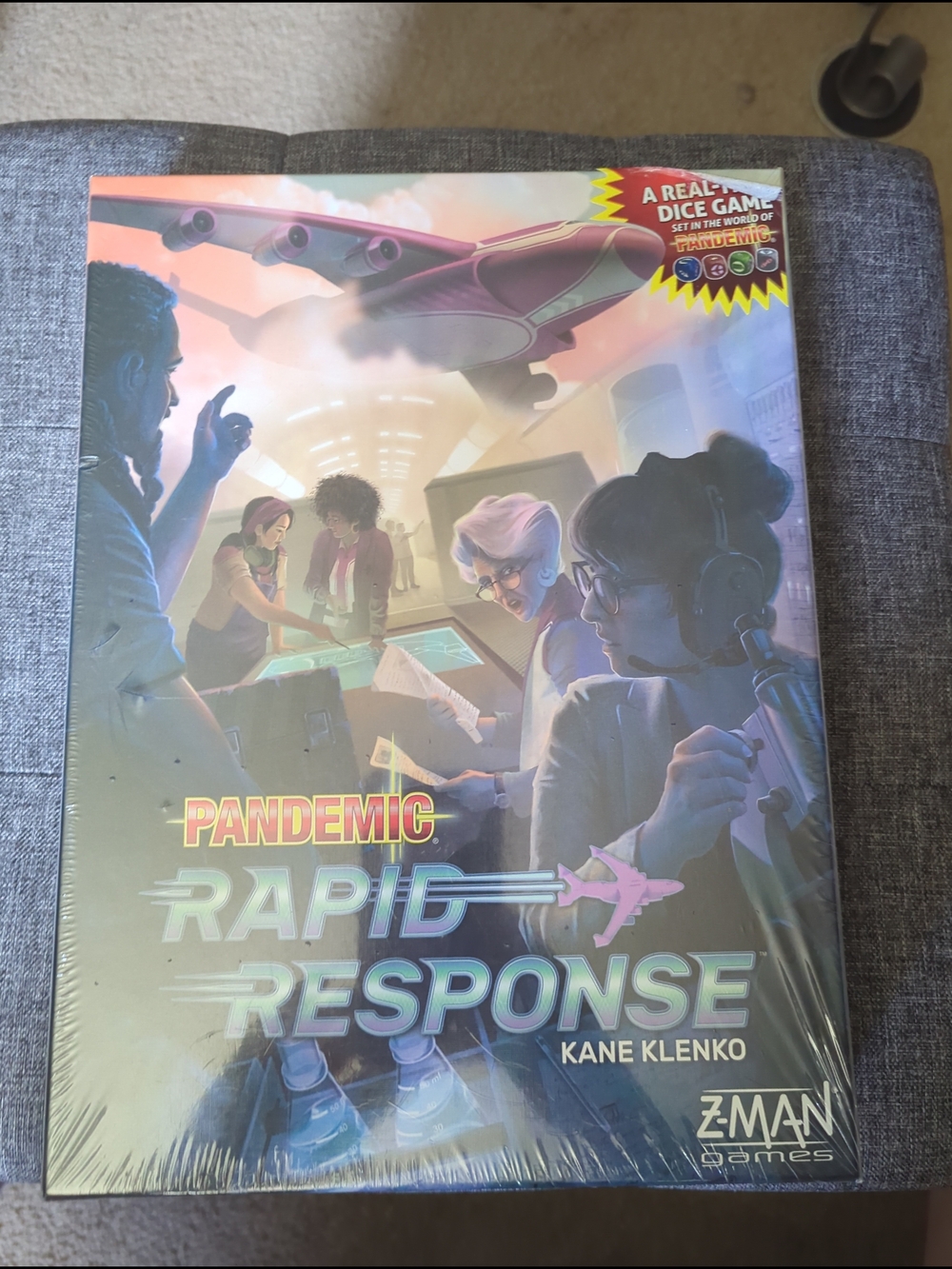 Pandemic: Rapid Response Board Game - Teal & Pink Artwork